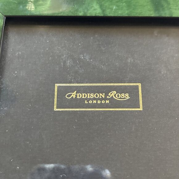 Addison Ross Malachite green Poplar Veneer England Picture Frame 4 X 6 Sold Out - Picture 5 of 11
